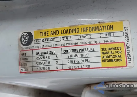 2010 Chevrolet Impala Lt from USA, damaged, VIN 2G1WB5EK3A1145477